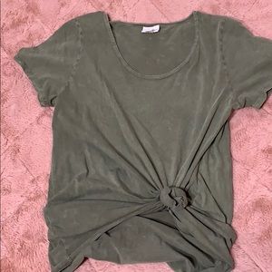 Olive Greeb LulaRoe Classic Tee